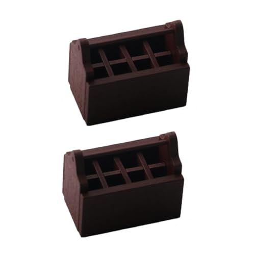 Alasum 2 Stück kleine Werkzeugkiste Miniatures mini werkzeugkoffer Miniature House Decoration Dollhouse Toolbox Artikel Mini-Zubehör Mini-Toolbox-Modell Mini-Möbelverzierung Holz Coffee Alasum 2 Stück kleine Werkzeugkiste Miniatures mini werkzeugkoffer Miniature House Decoration Dollhouse Toolbox Artikel Mini-Zubehör Mini-Toolbox-Modell Mini-Möbelverzierung Holz Coffee von Alasum