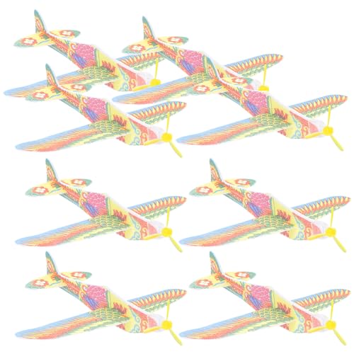 Alasum 20 Stücke Flugzeug Outdoor Jungen Und Mädchen Spielzeug Fliegende Spielzeug Pädagogisches Fliegende Flugzeuge von Alasum