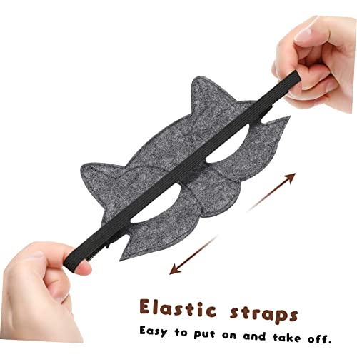 Alasum 20 Stück Teiliges Filz Wolf Halbgesichtsmaske für Halloween Party und Cosplay Leichte Hautfreundliche Material Elastisches Band Realistische Tiermasken für Jungen und Mädchen Alasum 20 Stück Teiliges Filz Wolf Halbgesichtsmaske für Halloween Party und Cosplay Leichte Hautfreundliche Material Elastisches Band Realistische Tiermasken für Jungen und Mädchen von Alasum