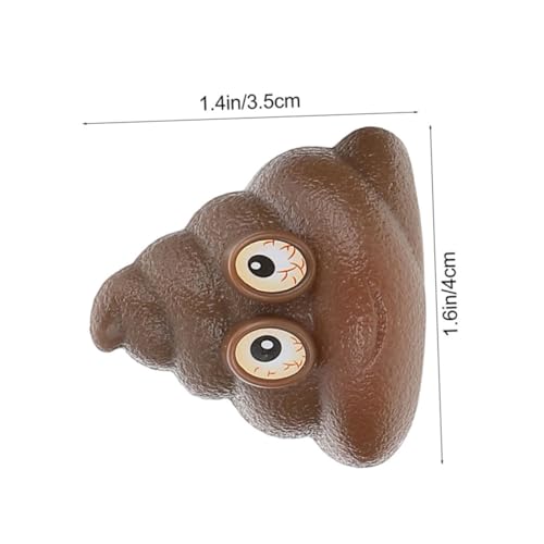Alasum 20 Stück Teiliges Realistisches Fake Poop aus Kunststoff Lustige Party und Streichspielzeuge für Erwachsene für Halloween Aprilscherze und Feierlichkeiten von Alasum