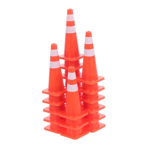 Alasum Mini-verkehrskegel-spielset | 20-teiliges Lernspielzeug Für Kinder | Absperrsignal-Spielzeug | Verkehrszeichen-lernset | Frühpädagogisches Spiel von Alasum