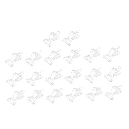Alasum 200St Kleiderbügel Miniaturen Puppenregal Puppenzubehör Schuhe für Puppen Mädchen für kinderspielzeug Miniatures Mini-Modell Kleiderregal Plastik Transparent Alasum 200St Kleiderbügel Miniaturen Puppenregal Puppenzubehör Schuhe für Puppen Mädchen für kinderspielzeug Miniatures Mini-Modell Kleiderregal Plastik Transparent von Alasum
