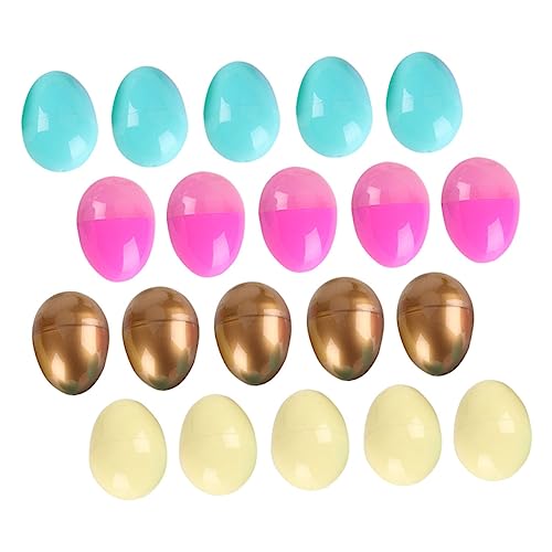 Alasum 20stücke Bunte Ostereier Verpackungsboxen Leere Eier Für Süßigkeiten Und Für Ostern Dekoration Und Spiele von Alasum