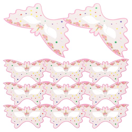 Alasum 20St Einhorn-Maske masken für einhorn maske Maskerade Masken kinderparty Tier-Cosplay Abschlussball Maske süße Maske Partyzubehör Cosplay dekorative Maske Papier Rosa Alasum 20St Einhorn-Maske masken für einhorn maske Maskerade Masken kinderparty Tier-Cosplay Abschlussball Maske süße Maske Partyzubehör Cosplay dekorative Maske Papier Rosa von Alasum