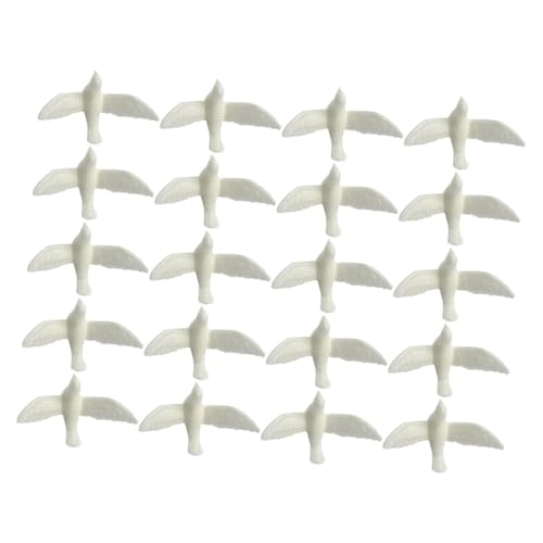 Alasum 20St Mikro-Landschaftsverzierung Figur klein winzig Miniaturen Kaninchen Dollhouse Accessories Mini Taube Dekoration Vögel Taube Miniatur Mikro-Vögel- Harz Weiß Alasum 20St Mikro-Landschaftsverzierung Figur klein winzig Miniaturen Kaninchen Dollhouse Accessories Mini Taube Dekoration Vögel Taube Miniatur Mikro-Vögel- Harz Weiß von Alasum