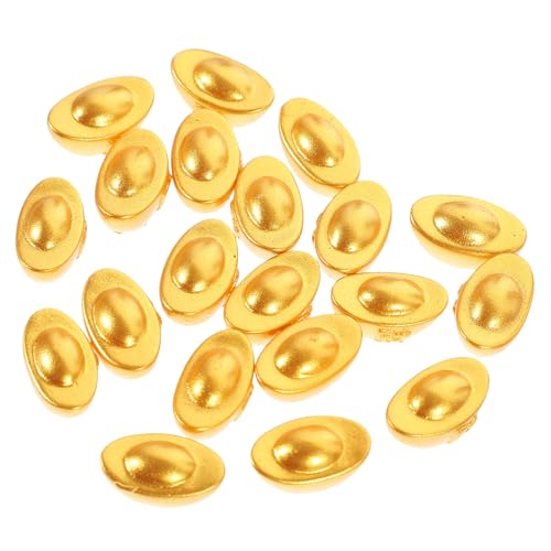 Alasum Miniatur- -Barren-Ornamente – 20 Stück Goldfiguren Aus Kunstharz Mini-Barren-Dekorationen Für Puppenhäuser Dekoration Für Bastelzwecke von Alasum