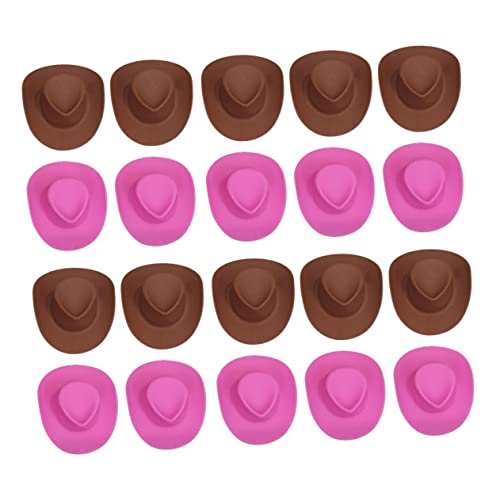 Alasum Miniatur-hüte Aus Kunststoff 20-teiliges Set Zum Basteln Und Als Kleidungszubehör Für Puppen Alasum Miniatur-hüte Aus Kunststoff 20-teiliges Set Zum Basteln Und Als Kleidungszubehör Für Puppen von Alasum