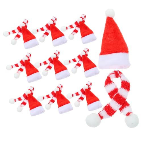 Alasum 20Stücke Teiliges Mini Weihnachtsschmuck Gestrickte Mützen und Schals für Puppen Weihnachtsdeko für Festliche Anlässe für Kreative Bastelprojekte Alasum 20Stücke Teiliges Mini Weihnachtsschmuck Gestrickte Mützen und Schals für Puppen Weihnachtsdeko für Festliche Anlässe für Kreative Bastelprojekte von Alasum