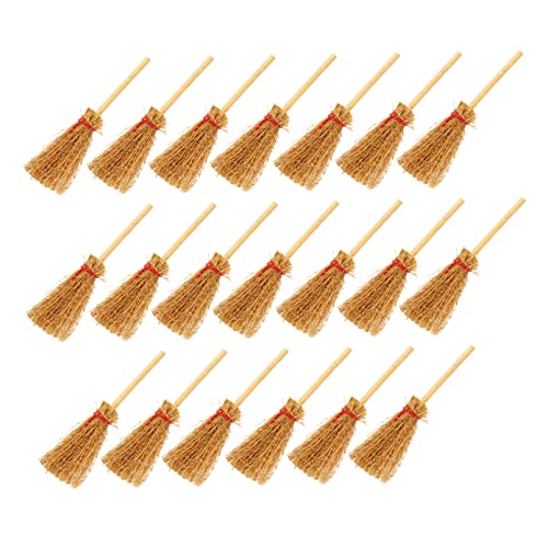 Alasum 20st Mini-Besen-anhänger Miniaturen, Puppenhäuser, Bücher Puppenbesen Zubehör Für Puppenhäuser Miniatur-Besen-stütze Feenhaus Kinderbesen Mini-Lebensmittel Mini-frösche Tiere Holz Alasum 20st Mini-Besen-anhänger Miniaturen, Puppenhäuser, Bücher Puppenbesen Zubehör Für Puppenhäuser Miniatur-Besen-stütze Feenhaus Kinderbesen Mini-Lebensmittel Mini-frösche Tiere Holz von Alasum