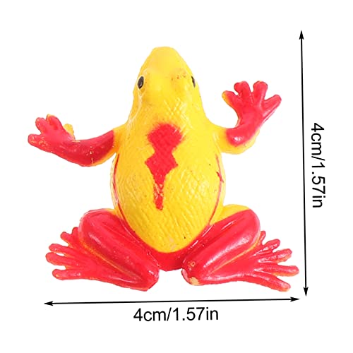 Alasum 24 Stück Teiliges Kleine Froschfiguren aus PVC Realistische Wasserfeste Spielzeugmodelle in Bunten Designs für Aquarium Garten und Poolparty Dekoration Alasum 24 Stück Teiliges Kleine Froschfiguren aus PVC Realistische Wasserfeste Spielzeugmodelle in Bunten Designs für Aquarium Garten und Poolparty Dekoration von Alasum