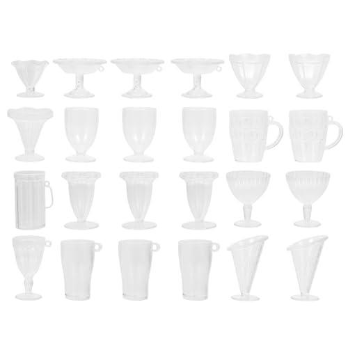 Alasum 24st Puppenhaus-kristallbecher Wagen Bausatz Tassen Würfel Figur Miniatur Puppenbecher Mini- -wasserbecher Mini- -Foto-Requisiten Puppenhaus Tasse Winzige Tasse Plastik Alasum 24st Puppenhaus-kristallbecher Wagen Bausatz Tassen Würfel Figur Miniatur Puppenbecher Mini- -wasserbecher Mini- -Foto-Requisiten Puppenhaus Tasse Winzige Tasse Plastik von Alasum