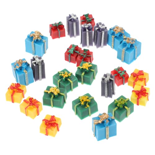 Alasum Miniatur-weihnachtsschmuck-Set Für Puppenhaus 25-teilig Harz Mini-Boxen Spielzeug-Dekorationen Für Die Weihnachtsfeier Alasum Miniatur-weihnachtsschmuck-Set Für Puppenhaus 25-teilig Harz Mini-Boxen Spielzeug-Dekorationen Für Die Weihnachtsfeier von Alasum