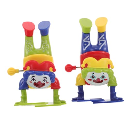 Alasum 2St Clown-Aufziehspielzeug bewegungsspielzeug Partygeschenke mit Uhrwerk Laufspielzeug aufziehen Spielzeugdekorationen aufziehen Tanzendes Clownspielzeug Plastik Alasum 2St Clown-Aufziehspielzeug bewegungsspielzeug Partygeschenke mit Uhrwerk Laufspielzeug aufziehen Spielzeugdekorationen aufziehen Tanzendes Clownspielzeug Plastik von Alasum