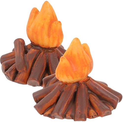 Alasum 2St Feuerschmuck Lagerfeuer im Mikrohaus Lagerfeuer Flamme Zubehör Lagerfeuer-Modell hühner kinderspielzeuge Toy Feuermodell aus Harz Feuermodellverzierung Alasum 2St Feuerschmuck Lagerfeuer im Mikrohaus Lagerfeuer Flamme Zubehör Lagerfeuer-Modell hühner kinderspielzeuge Toy Feuermodell aus Harz Feuermodellverzierung von Alasum