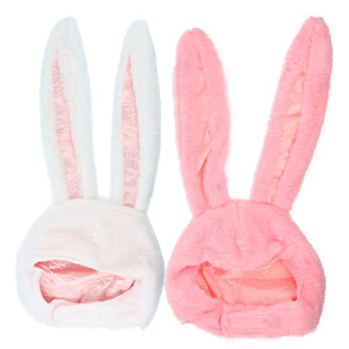 Alasum 2St Hut mit Hasenohren kindermütze kappe spielzeuge für kappe weihnachten weihnachts cap girlh Mädchen Strohhut für Kleinkinder Häschenohrkappe Plüsch-Partyhut Weiß Alasum 2St Hut mit Hasenohren kindermütze kappe spielzeuge für kappe weihnachten weihnachts cap girlh Mädchen Strohhut für Kleinkinder Häschenohrkappe Plüsch-Partyhut Weiß von Alasum