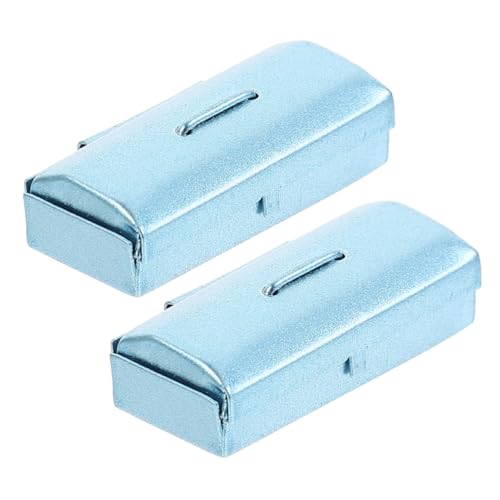 Alasum 2St Mini-Blechdose Mini Puppenwagen Puppenhaus-Werkzeugkasten Puppen für Mädchen Mini-Werkzeugkoffer dekorativer Kleiner Werkzeugkoffer Eisen Sky-Blue Alasum 2St Mini-Blechdose Mini Puppenwagen Puppenhaus-Werkzeugkasten Puppen für Mädchen Mini-Werkzeugkoffer dekorativer Kleiner Werkzeugkoffer Eisen Sky-Blue von Alasum