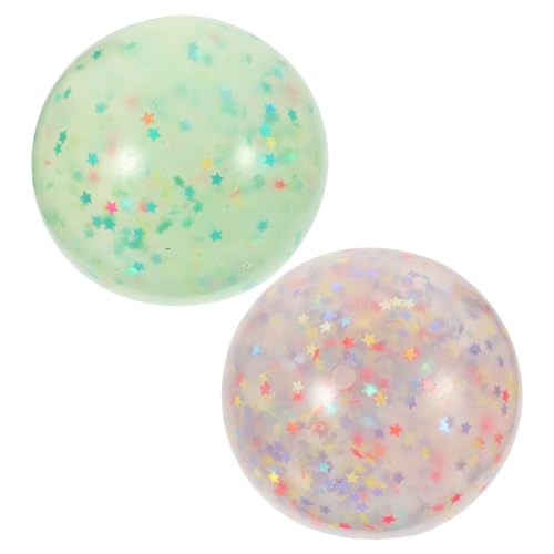 Alasum 2St Stressabbauball mit Pailletten für kinderspielzeug dekompressionsball Entspannungsspielzeug hühner entspannende Entlüftungsbälle Bälle quetschen Alasum 2St Stressabbauball mit Pailletten für kinderspielzeug dekompressionsball Entspannungsspielzeug hühner entspannende Entlüftungsbälle Bälle quetschen von Alasum