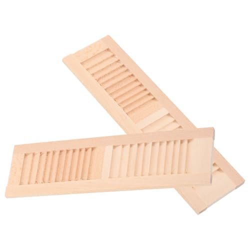 Alasum 2St Zubehör für Jalousien bastelzeug handwerkskunst fensterpolster Desktop Dekoration Miniatur-Fensterrahmen klein Fenster rollos für innen Mini-Möbel Holzpuppenverschlussmodelle Alasum 2St Zubehör für Jalousien bastelzeug handwerkskunst fensterpolster Desktop Dekoration Miniatur-Fensterrahmen klein Fenster rollos für innen Mini-Möbel Holzpuppenverschlussmodelle von Alasum