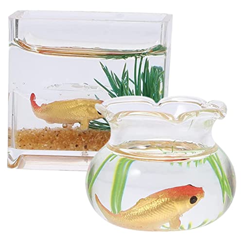 Alasum 2St für Aquarien wohnungseinrichtung wohnungsdeko Goldfischschale Hausdekoration kucheltier Dekorationen für Aquarien Bausatz Mini-Hausversorgung Mini-Aquarium- Glas Alasum 2St für Aquarien wohnungseinrichtung wohnungsdeko Goldfischschale Hausdekoration kucheltier Dekorationen für Aquarien Bausatz Mini-Hausversorgung Mini-Aquarium- Glas von Alasum