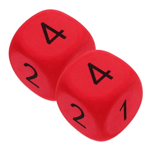 Alasum Großes Würfelset Spielzeug 2er-Pack Große Würfel Für Kinder Klassenzimmer Party Weiche Würfel Knifflige Würfel Lernspiel Übergroßer Zahlenwürfel Alasum Großes Würfelset Spielzeug 2er-Pack Große Würfel Für Kinder Klassenzimmer Party Weiche Würfel Knifflige Würfel Lernspiel Übergroßer Zahlenwürfel von Alasum