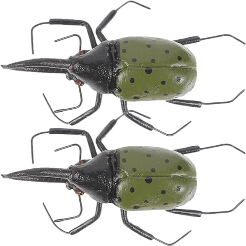 Alasum 2St simulierte Insekten für kinderspielzeug mikrolle mini Scale Simulation simuliertes Uang-Modell gefälschte Uang-Statue Realistisches Modell kleines Modell Ton von Alasum