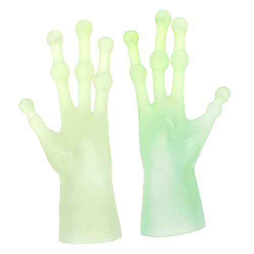 Alasum 2Stücke Alien Fingerhandschuhe für Erwachsene Lustige Trick Fingerabdeckung für Cosplay Partys und Halloween Gruseliges Kostümzubehör aus Wiederverwendbar von Alasum