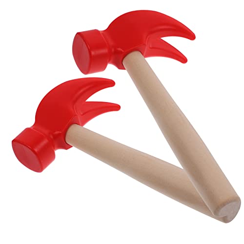 Alasum 2stücke Junge Mädchen Hammer Spielzeug Realistische Hämmer Für Kleinkinder Fördert Geschicklichkeit Und Hand-Augen-koordination Für Spiel Und Lernen Holzgriff Alasum 2stücke Junge Mädchen Hammer Spielzeug Realistische Hämmer Für Kleinkinder Fördert Geschicklichkeit Und Hand-Augen-koordination Für Spiel Und Lernen Holzgriff von Alasum