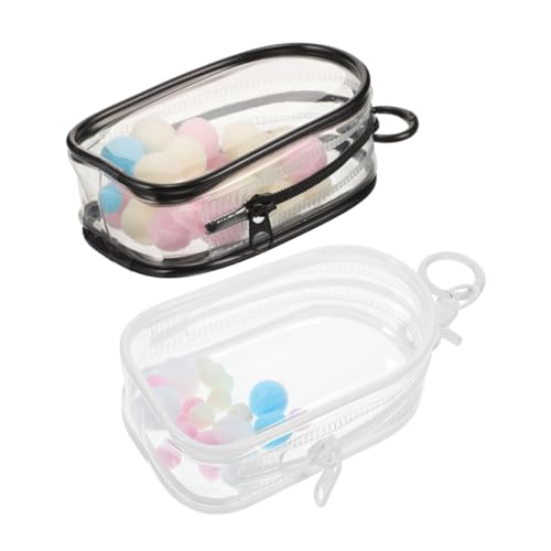 Alasum Vielseitige Aufbewahrung Für Minifiguren 2er-Pack PVC-Organizer-Taschen Mit Schlüsselanhänger-Figuren-vitrine Alasum Vielseitige Aufbewahrung Für Minifiguren 2er-Pack PVC-Organizer-Taschen Mit Schlüsselanhänger-Figuren-vitrine von Alasum