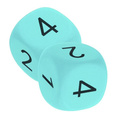 Alasum 2-teiliges Großes Schaumstoff-würfelset Spiele Für Draußen Große Würfel Weiche Eva-würfel Für Kinderspiele Klassenzimmer Partyspielzeug Würfelspiele Jumbo-übungsset von Alasum