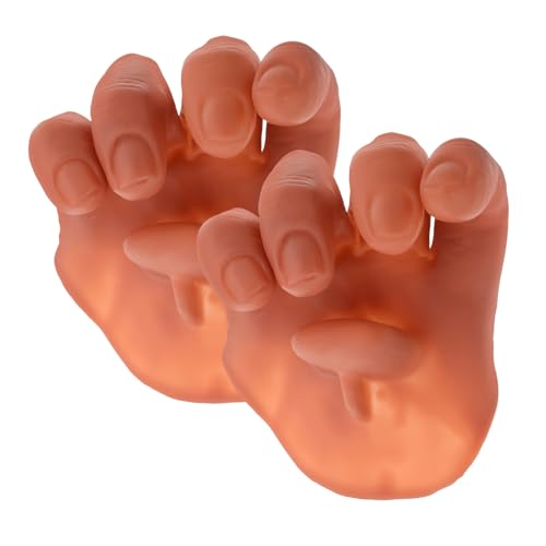 Alasum 2st Magische Requisiten Scheinwerfer Mit Fester Schnalle Lampenabdeckung Aus Rattanimitat Halloween- Thema Liefert Stirnband Personalisierte Laternen Plastik Light Brown von Alasum