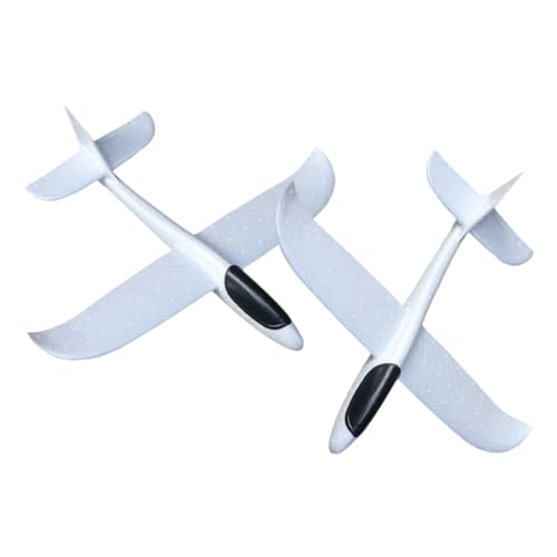 Alasum 2st Malen Künstlich Fliegend Fluggesellschaft Flugzeuge Flugzeug Ebene Quad Graffiti-flugzeugspielzeug Flugzeug Werfen Flugzeug Basteln Weiß Schaum von Alasum