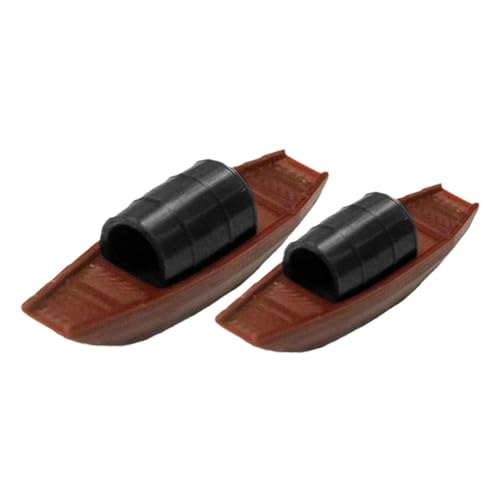 Alasum Dekorative Miniatur-Boot-Szene: 2 Stück Kunststoff-segelboot Fischerboot Spielzeug Strand Miniatur-Landschaft Dekoration Ornament Figur Landschaft. Alasum Dekorative Miniatur-Boot-Szene: 2 Stück Kunststoff-segelboot Fischerboot Spielzeug Strand Miniatur-Landschaft Dekoration Ornament Figur Landschaft. von Alasum