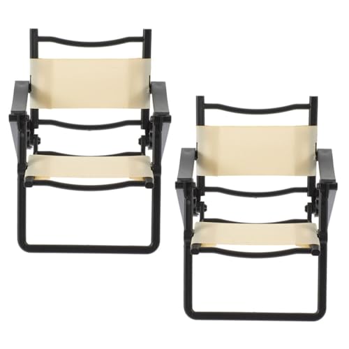 Alasum Puppenhaus-miniaturstühle Mini-Strand-Sets Outdoor-Szene-Requisiten Weiße Miniaturmöbel 2er-Pack Alasum Puppenhaus-miniaturstühle Mini-Strand-Sets Outdoor-Szene-Requisiten Weiße Miniaturmöbel 2er-Pack von Alasum