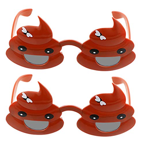 Alasum 2st Poop-Brille Zubehör Favorisieren Party Sonnenbrille Glühen Streich Gläser Scherzbrille Lustige Brille Für Brown Abs Alasum 2st Poop-Brille Zubehör Favorisieren Party Sonnenbrille Glühen Streich Gläser Scherzbrille Lustige Brille Für Brown Abs von Alasum