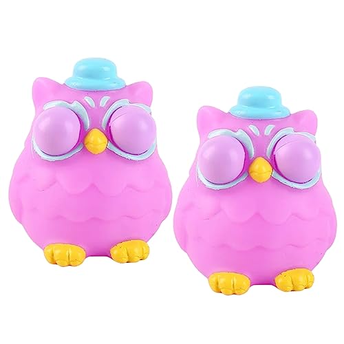 Alasum 2st Prise Musik Tragbares Quetschspielzeug Party-Squeeze-Spielzeug Kinder Quetschen Spielzeug Eulen-Squeeze-Spielzeug Spielzeug Für Den Schreibtisch Kleine Eule Spielzeug Rosy Alasum 2st Prise Musik Tragbares Quetschspielzeug Party-Squeeze-Spielzeug Kinder Quetschen Spielzeug Eulen-Squeeze-Spielzeug Spielzeug Für Den Schreibtisch Kleine Eule Spielzeug Rosy von Alasum