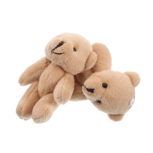 Alasum Niedlicher Weicher Bär Schlüsselanhänger 2 Stück Mini Bär Spielzeug Für Kinder Basteln Valentinstag Home Decor von Alasum