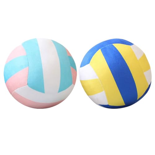 Alasum 2st Volleyball-plüschtier Weiche Volleyballbälle Rugby Plüsch-volleyballkissen Netz Weicher Plüsch-sportball Korb Schläger Gefülltes Volleyballkissen Badminton Stoff Alasum 2st Volleyball-plüschtier Weiche Volleyballbälle Rugby Plüsch-volleyballkissen Netz Weicher Plüsch-sportball Korb Schläger Gefülltes Volleyballkissen Badminton Stoff von Alasum