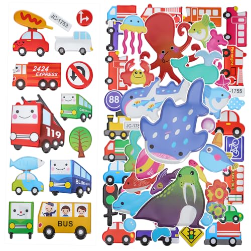 Alasum 3 Blätter Niedliche Cartoon Tieraufkleber für Kinder Wasserfeste Aufkleber für Kühlschrank Flasche Fahrrad und Koffer Lustige Dekorative Sticker zum Basteln Alasum 3 Blätter Niedliche Cartoon Tieraufkleber für Kinder Wasserfeste Aufkleber für Kühlschrank Flasche Fahrrad und Koffer Lustige Dekorative Sticker zum Basteln von Alasum