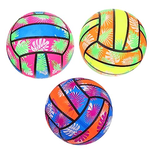 Alasum 3 Stück Aufblasbarer Spielzeugball Pool-Volleyball- Aufblasbarer Volleyball Schwimmbad Strand Bunter Aufblasbarer Ball PVC Zufällige Farbe Alasum 3 Stück Aufblasbarer Spielzeugball Pool-Volleyball- Aufblasbarer Volleyball Schwimmbad Strand Bunter Aufblasbarer Ball PVC Zufällige Farbe von Alasum