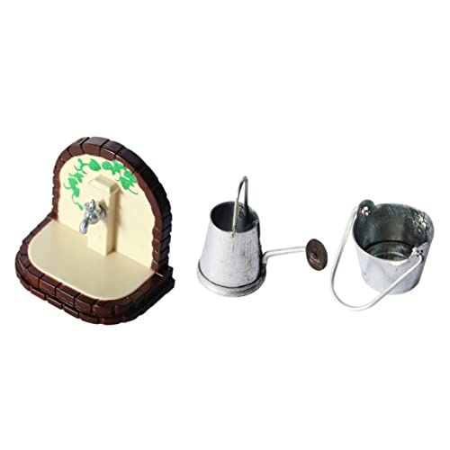 Alasum 3 Stück Mini-Eimer-Streusel Land Tür klopfen Wasserhähne Cute Decor wohnungseinrichtung Realistic Miniature Model Mini-Hausgießkanne Miniatur Wasserhahn Rostfreier Stahl Alasum 3 Stück Mini-Eimer-Streusel Land Tür klopfen Wasserhähne Cute Decor wohnungseinrichtung Realistic Miniature Model Mini-Hausgießkanne Miniatur Wasserhahn Rostfreier Stahl von Alasum