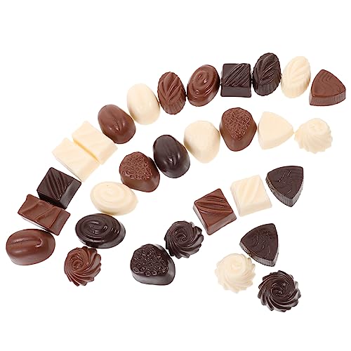 Alasum 30st Dessert Aus Künstlichen Lebensmitteln Simuliertes Schokoladenmodell Lebensmittel Schokoriegel Masse Realistische Schokolade Künstliche Schokolade Biegbar Kuchen PVC Alasum 30st Dessert Aus Künstlichen Lebensmitteln Simuliertes Schokoladenmodell Lebensmittel Schokoriegel Masse Realistische Schokolade Künstliche Schokolade Biegbar Kuchen PVC von Alasum