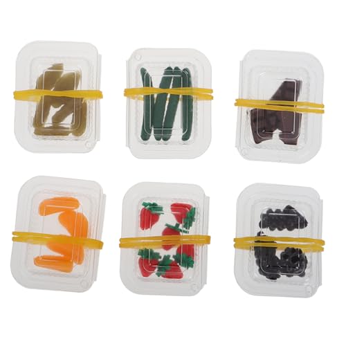 Alasum Miniatur-obstspielzeug-Set 12 Stück Mini-lebensmittelspielzeug Für Die Rollenspielküche Und Das Puppenhaus von Alasum