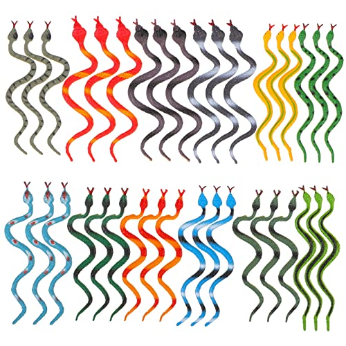 Alasum 36 STK Schlangen Requisiten Schlangen Modelle künstliche Schlangen Modell mit künstlichen Schlangen Schlange Requisiten Trick-Requisiten Simulationsschlange Plastik Alasum 36 STK Schlangen Requisiten Schlangen Modelle künstliche Schlangen Modell mit künstlichen Schlangen Schlange Requisiten Trick-Requisiten Simulationsschlange Plastik von Alasum