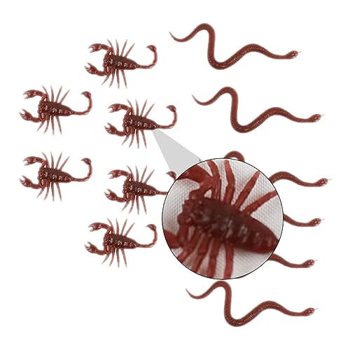 Alasum 36 Stück Halloween Schlange Tricky Prop Gefälschte Schlange Streiche String Clip Streiche Schlange Schlange Modell Halloween Schlange Prop Spielzeug von Alasum