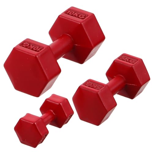 Alasum 3St Mini-Hanteln kleine Hantel-Puppenhäuser künstliches Kaninchen Miniaturkaninchen für Dollhouse zubehör Mini-Sportgeräte Puppenhaus-Sportgeräte Legierung rot Alasum 3St Mini-Hanteln kleine Hantel-Puppenhäuser künstliches Kaninchen Miniaturkaninchen für Dollhouse zubehör Mini-Sportgeräte Puppenhaus-Sportgeräte Legierung rot von Alasum