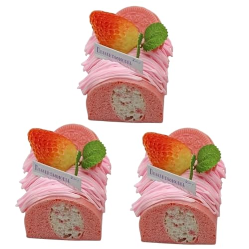 Alasum 3stücke Künstliches Kuchenmodell Für Dekoration Realistisches Fake Cake Design Für Bäckerei Veranstaltungen Und Fotografie Hochwertige Simulation Für Küche Und Alasum 3stücke Künstliches Kuchenmodell Für Dekoration Realistisches Fake Cake Design Für Bäckerei Veranstaltungen Und Fotografie Hochwertige Simulation Für Küche Und von Alasum