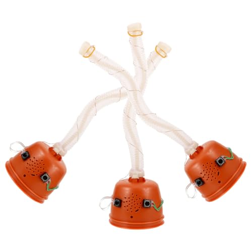 Alasum 3St Spielzeugbewegung tanzendes elektronisches tanzende Spielzeugdrehbewegung sprechendes Kaktusspielzeug Kinderspielzeug DIY-Plüschtierzubehör Plastik von Alasum