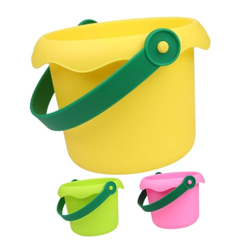 Alasum 3-teiliges Strandspielzeug-Set – Plastikeimer Für Kinder – Spielen Im Freien – Tragbar Und Leicht Zu Reinigen Alasum 3-teiliges Strandspielzeug-Set – Plastikeimer Für Kinder – Spielen Im Freien – Tragbar Und Leicht Zu Reinigen von Alasum