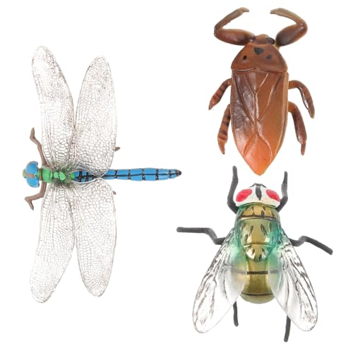 Alasum 3St simulierte Insekten für kinderspielzeug Stick-Insekten- kindergeschenk Children Toys lustiges Stockspielzeug Lernspielzeug aus Kunststoff Plastik von Alasum