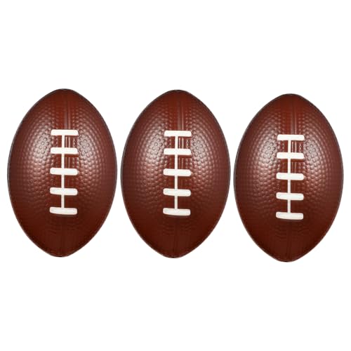 Alasum 3Stücke Mini Sportbälle Stressbälle für PU Bälle für Stressabbau und Partygeschenke Rugby Alasum 3Stücke Mini Sportbälle Stressbälle für PU Bälle für Stressabbau und Partygeschenke Rugby von Alasum